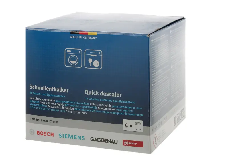 Descaler for Dishwashers & Washing Machines (4 Pack) 00312331