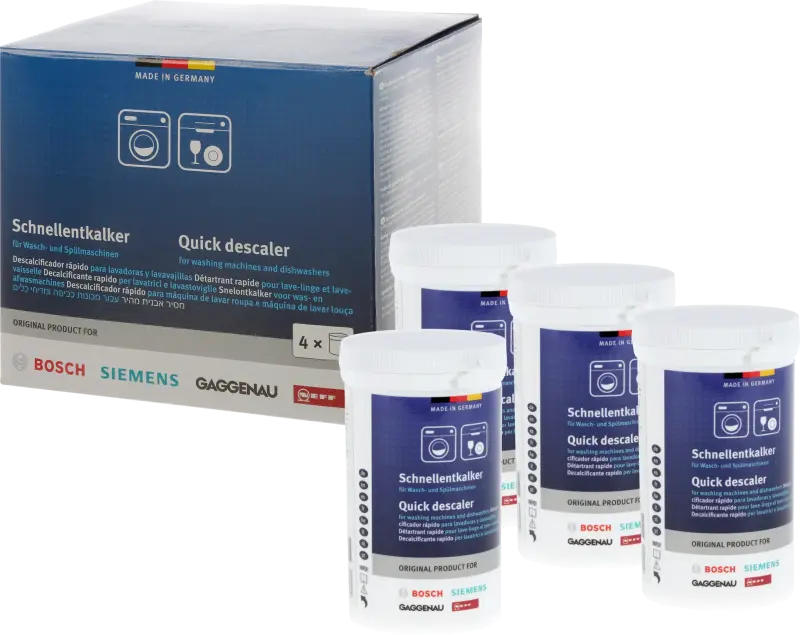 Descaler for Dishwashers & Washing Machines (4 Pack) 00312331