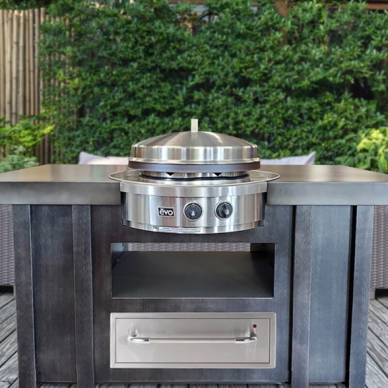 Affinity 25G Drop-In with Seasoned Cooksurface NG Gas - Fully Assembledfor Outdoor Use 100095NG