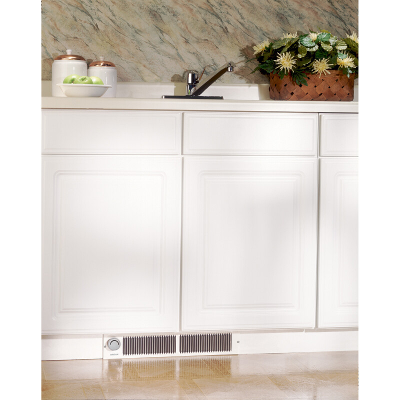 Kickspace Heater w/ Built-In Thermostat, 1500W 240VAC, 750/1500W 120VAC 112