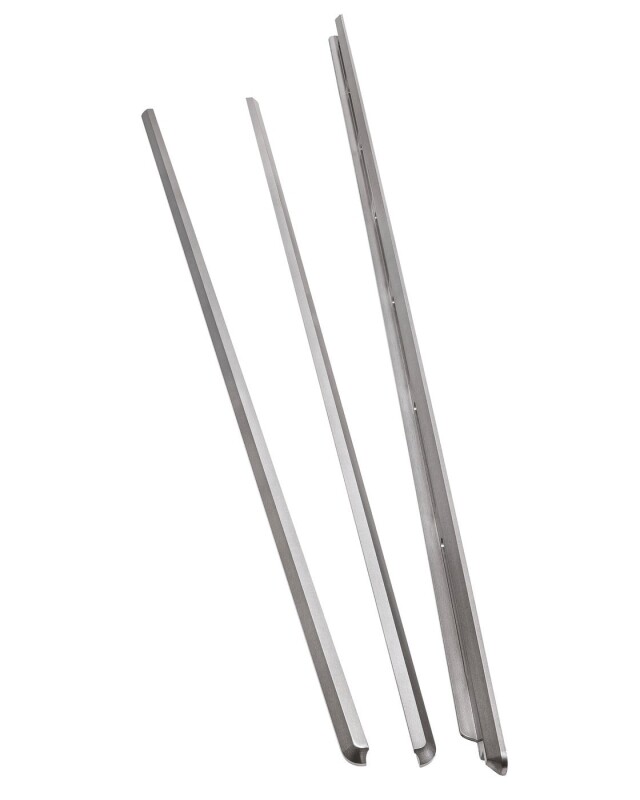 Front Control Electric and Induction Range Black Stainless Steel 3-Piece Trim Kit 11NBSTELDS