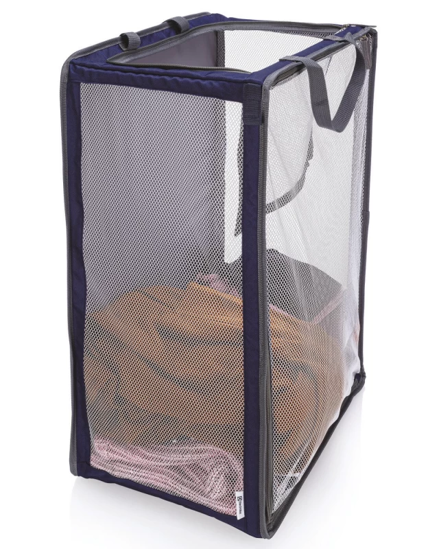 LuxCare Foldable Hamper and Laundry Basket 14ELRHMP01