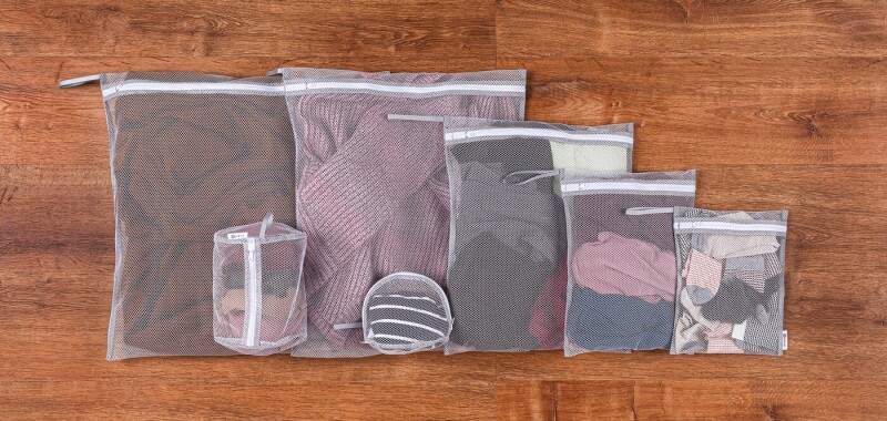 LuxCare 7 Piece Delicate Wash Bag Set 14ELWBAG02