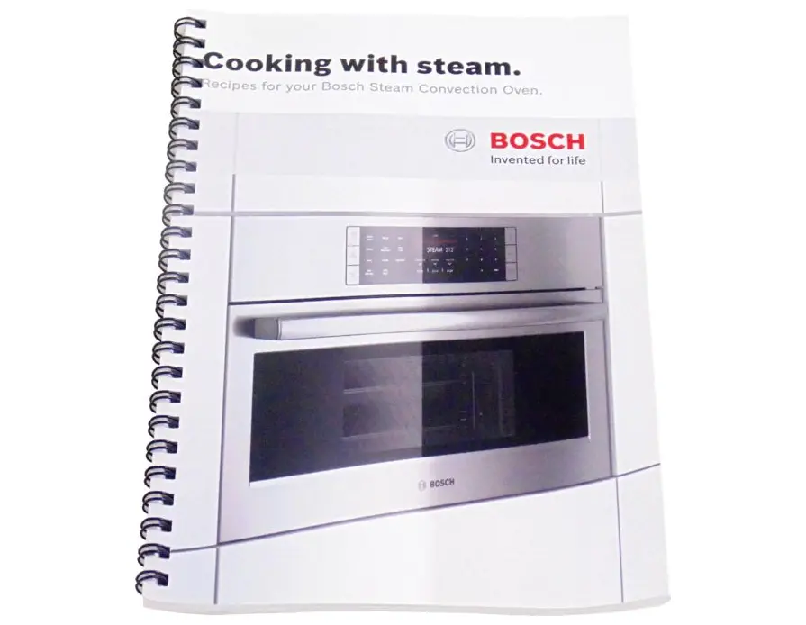 Steam Oven Cookbook (For Steam Ovens) 18004314