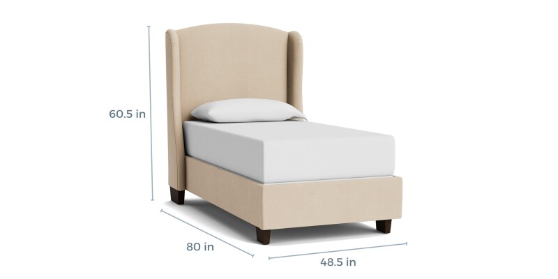 Paris Upholstered Bed 1990K139KIT21