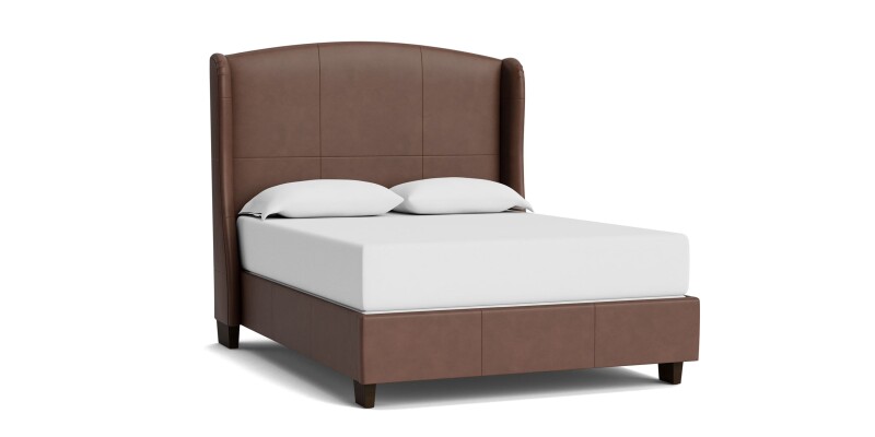 Paris Leather Upholstered Bed 1990K159LKIT55