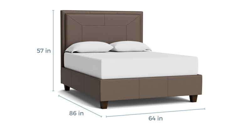 Manhattan Leather Upholstered Bed 1994K159LKIT61