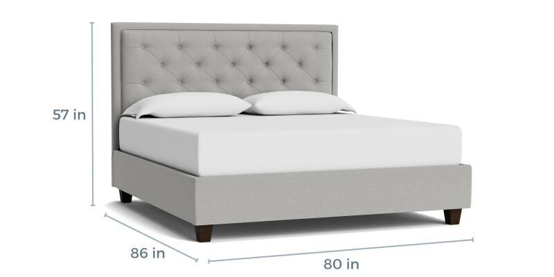 Manhattan Tufted Upholstered Bed 1994K169TKIT25
