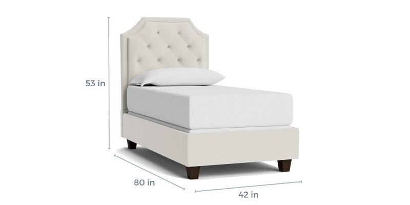 Florence Tufted Upholstered Bed 1996K139TKIT24