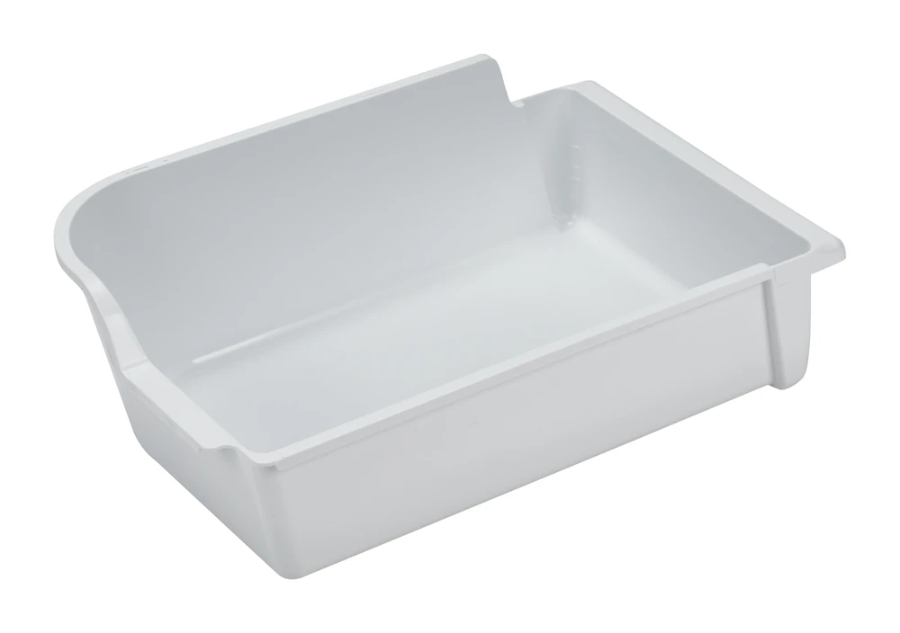 Plastic Refrigerator Ice Maker Tray/bin (5 1/2-in H X 9 1/2-in W X 16 1/4-in D) - White 2254352A
