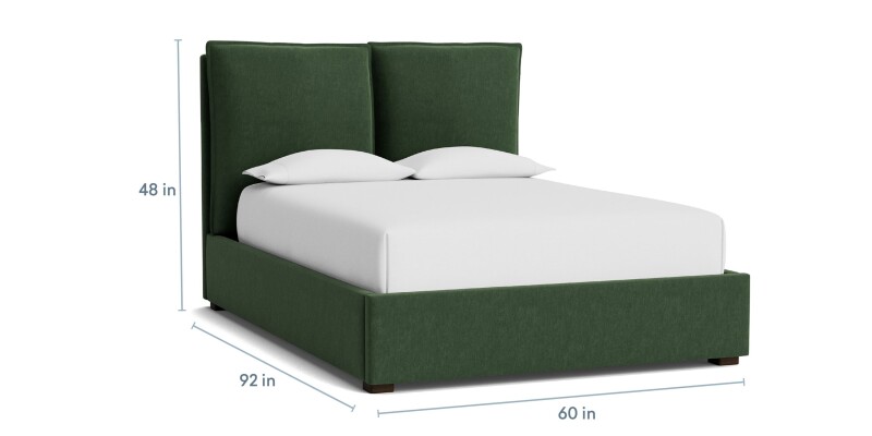 Greer Upholstered Bed 2830K149PKIT30