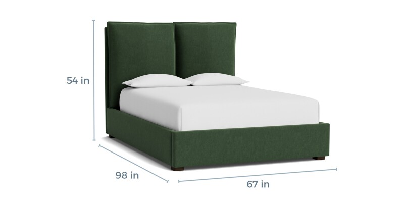 Greer Upholstered Bed 2830K159KIT31