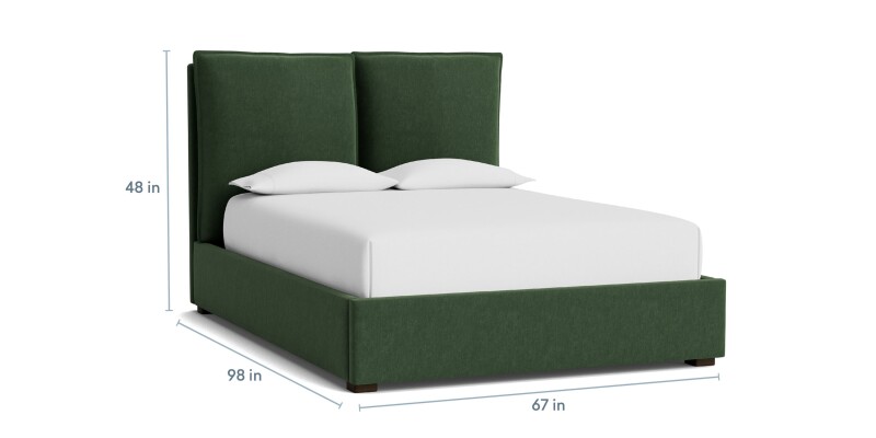 Greer Upholstered Bed 2830K159PKIT34