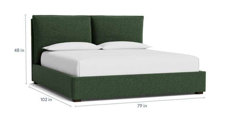 Greer Upholstered Bed 2830K179PKIT30