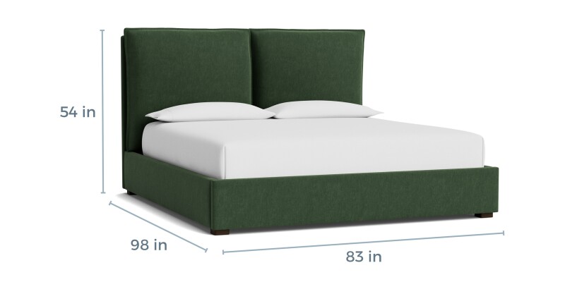 Greer Upholstered Platform Bed 2830KP69KIT33