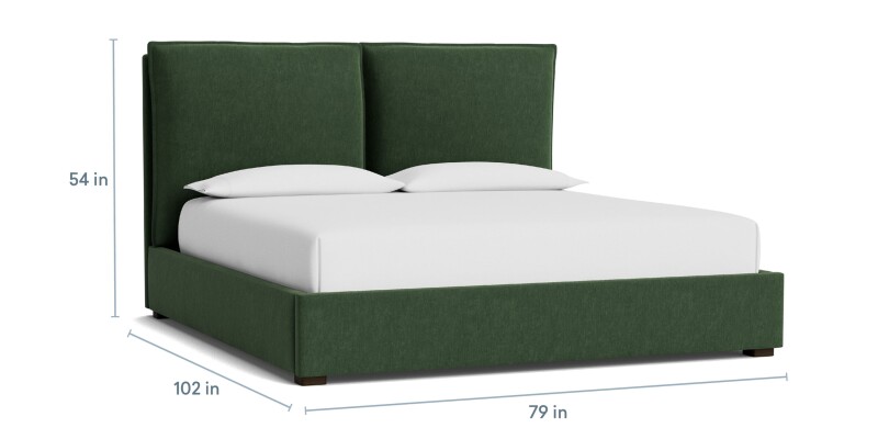 Greer Upholstered Platform Bed 2830KP79KIT21