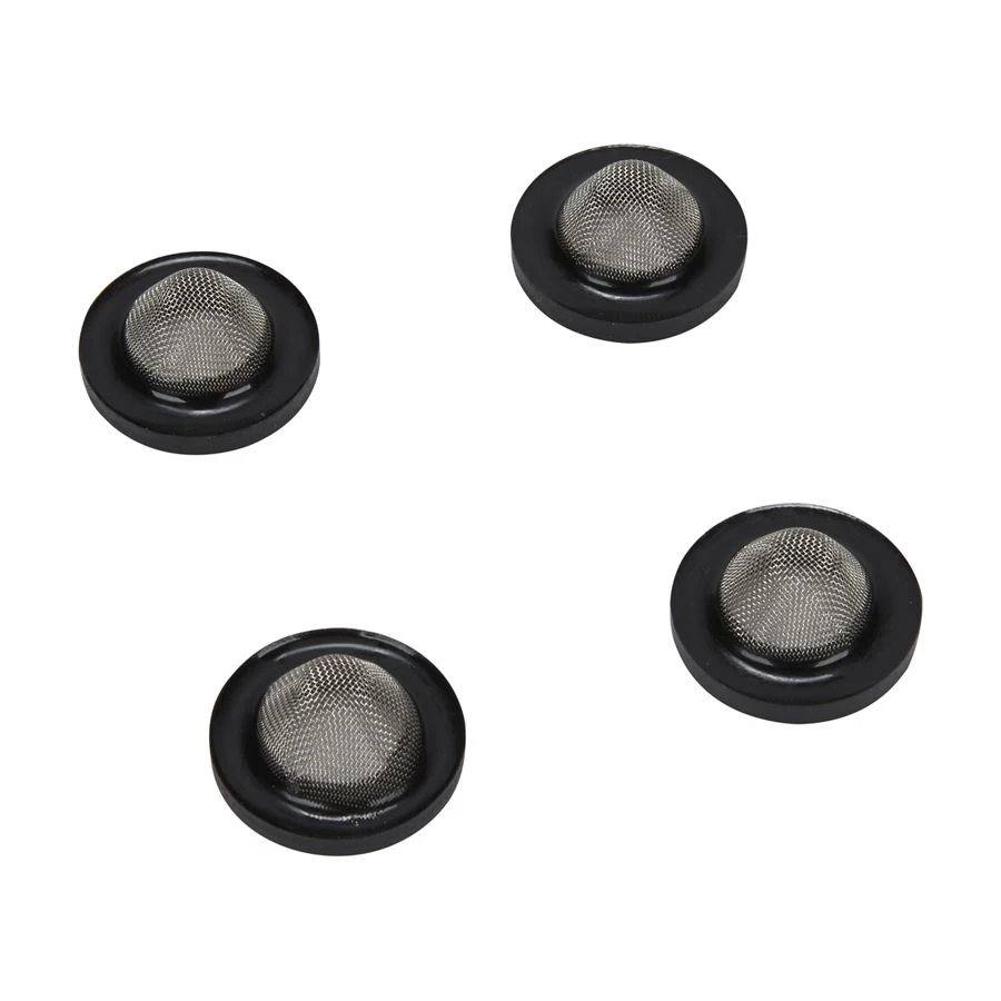Washing Machine Inlet Hose Screens 1" diameter with rubber O-rings - 4 pack 285452A