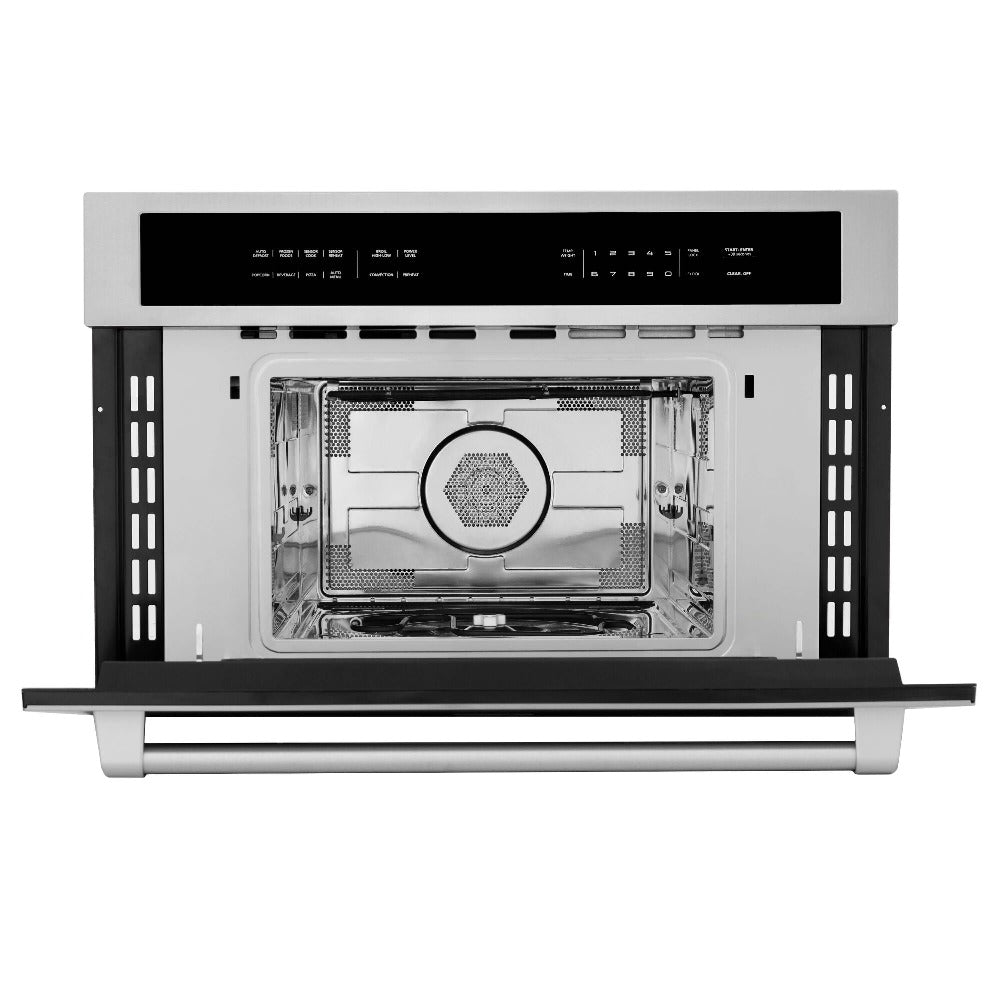 Stainless Steel 30 in. Built-in Convection Microwave Oven and 30 in. Single Wall Oven with Self Clean 2KPMW30AWS30