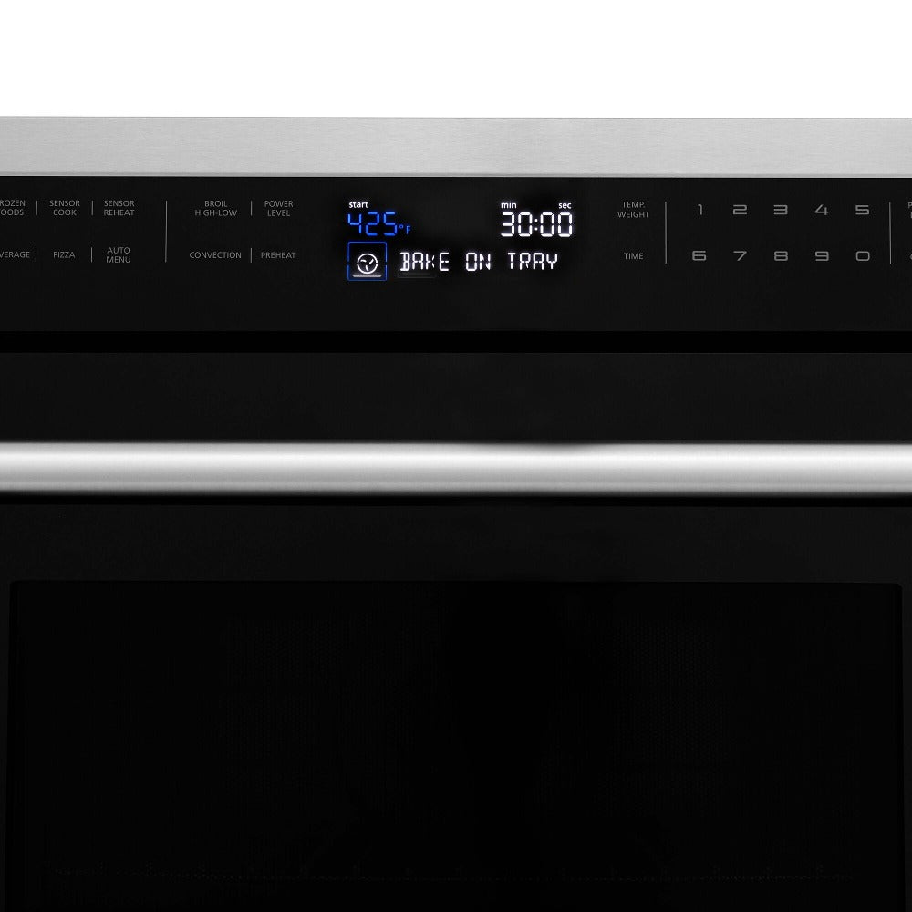 Stainless Steel 30 in. Built-in Convection Microwave Oven and 30 in. Single Wall Oven with Self Clean 2KPMW30AWS30