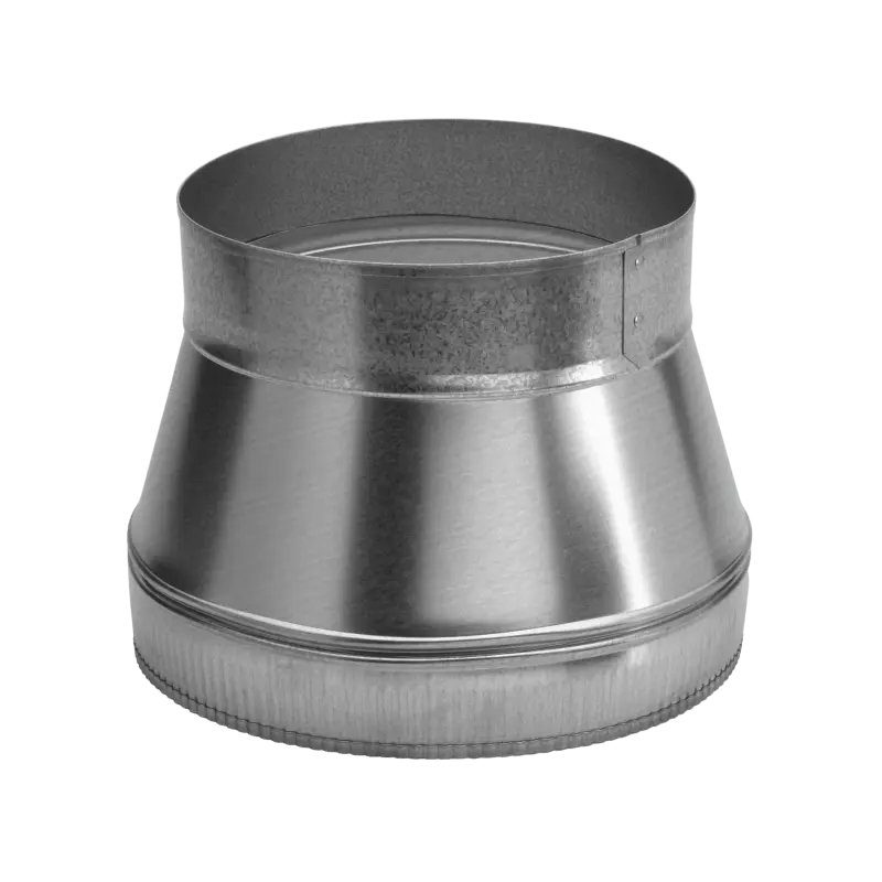 10-INCH TO 8-INCH ROUND TRANSITION FOR RANGE HOODS AND BATH VENTILATION FANS 414