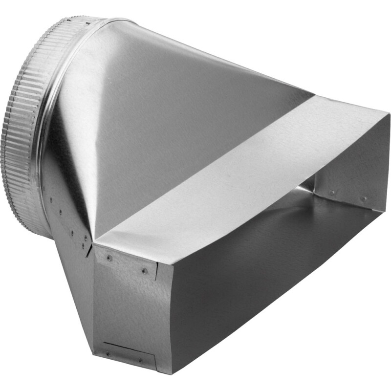10-Inch Round to Rectangular Transition for Range Hoods and Bath Ventilation Fans 423