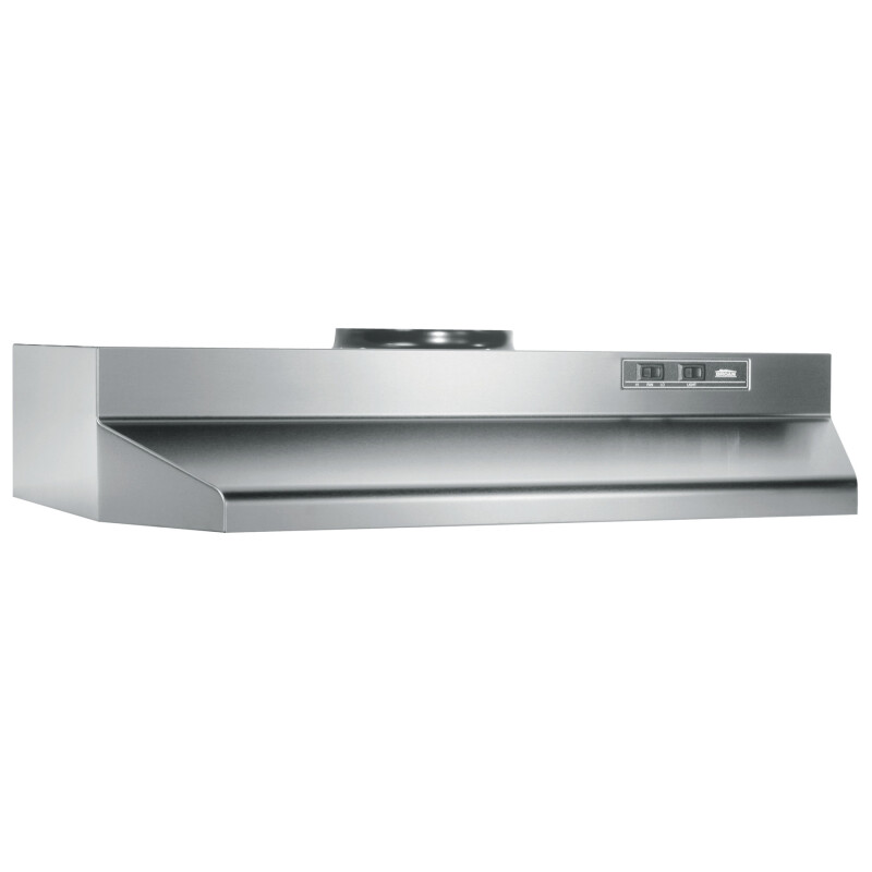 Broan 30-Inch Under-Cabinet Range Hood Stainless Steel 423004 Picture 1