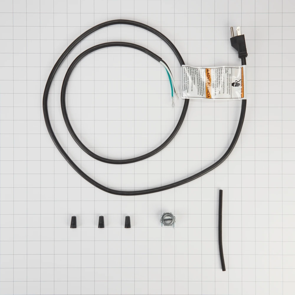 6' Dishwasher Power Cord 3 Wire, 13 Amp, Straight Plug 4317824