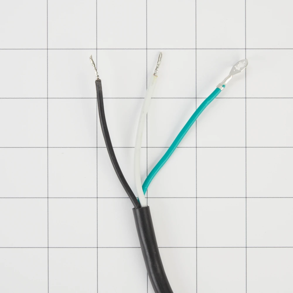 6' Dishwasher Power Cord 3 Wire, 13 Amp, Straight Plug 4317824