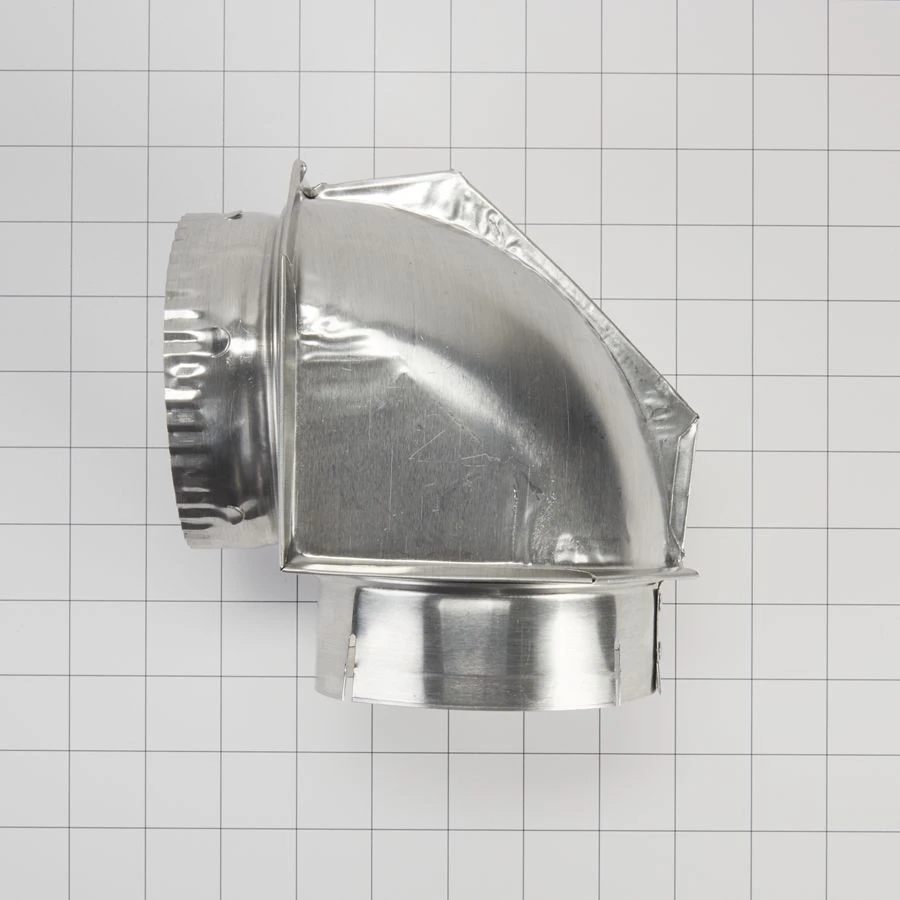 4" Dryer Elbow Vent Connector for 90-degree turns within 4.5" 4396006RW