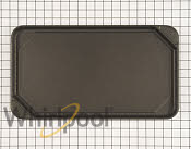 Range/Cooktop Griddle Non-Stick Cast Aluminum - Black for All 2-Burner Cooking Surfaces Except Induction (1-IN H X 19 1/2-IN W X 11-IN D) 4396096RB