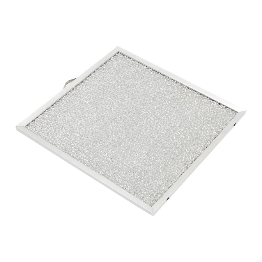 Range Hood Grease Filter - Silver (11 3/4-IN L X 11 1/4-IN W X 1/4-IN H) for Models UXT4230AA and UXT4236AA 4396387