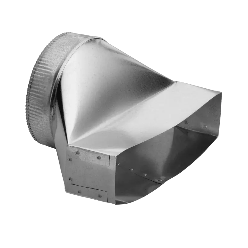3-1/4-INCH X 14-INCH TO 8-INCH ROUND VERTICAL DISCHARGE TRANSITION FOR RANGE HOODS AND BATH VENTILATION FANS **LIMITED QUANTITY AVAILABLE** 459