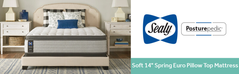 Summer Rose Soft Euro Pillow Top Split King / Cal King 52777132