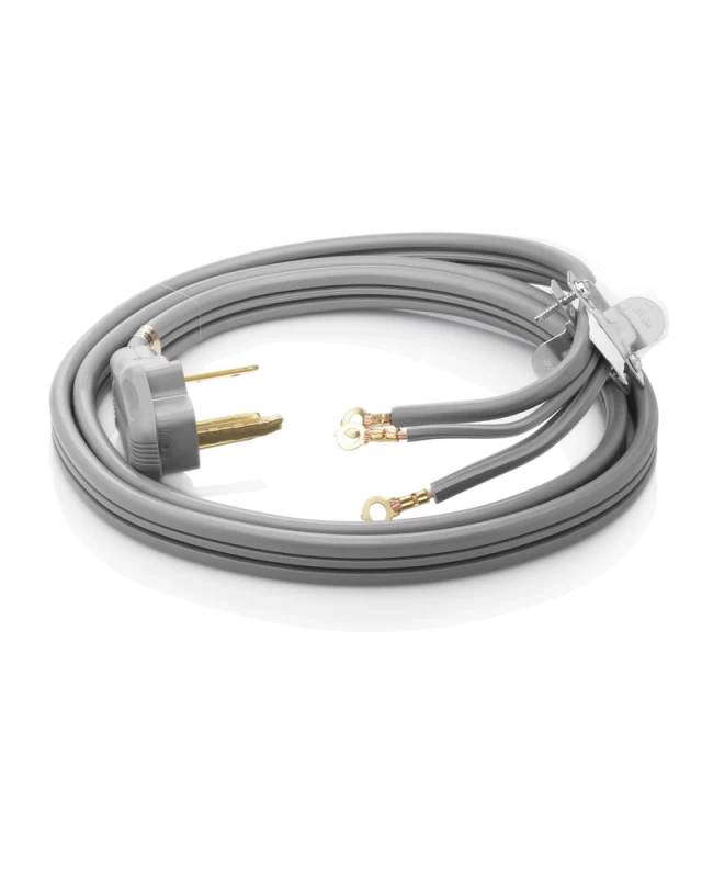 6' Long 3 Wire 30 AMP 240 Volt Dryer Cord 5308819003