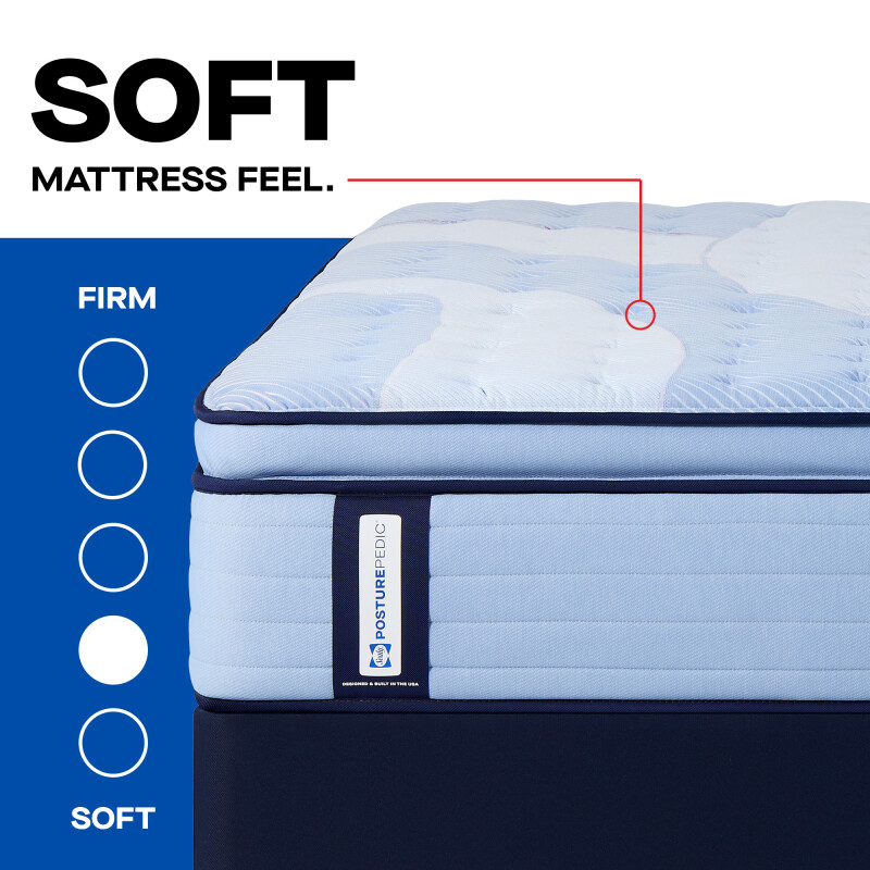 Goddard Euro Pillow Top Soft Queen 53217951