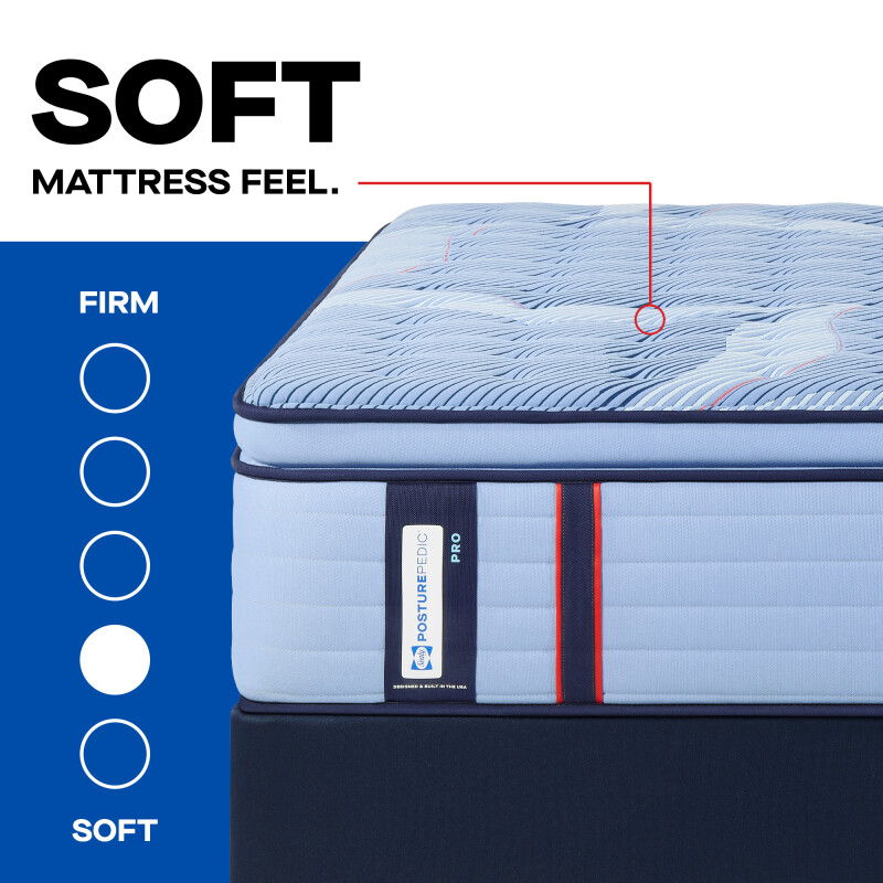 Lansdale Euro Pillow Top Soft Queen 53220651