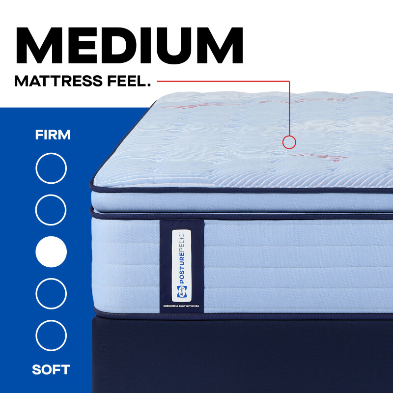 Fayette Euro Pillow Top Medium Full 53238940