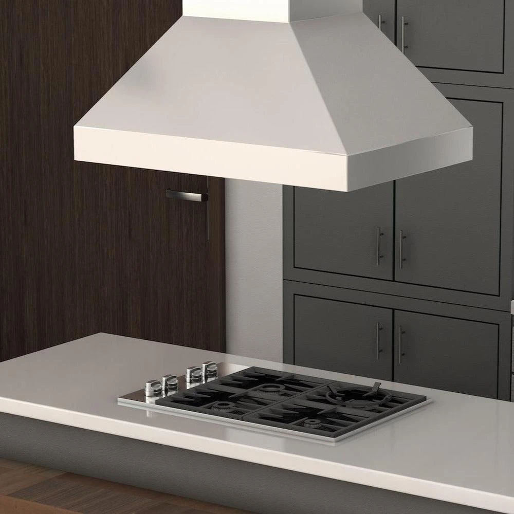 30 in. Ducted Island Mount Range Hood 597I30