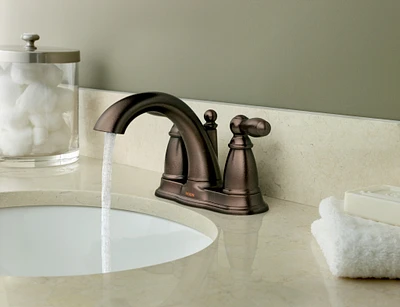 Brantford Two-handle Centerset Bathroom Sink Faucet 6610ORB