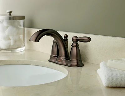 Brantford Two-handle Centerset Bathroom Sink Faucet 6610ORB