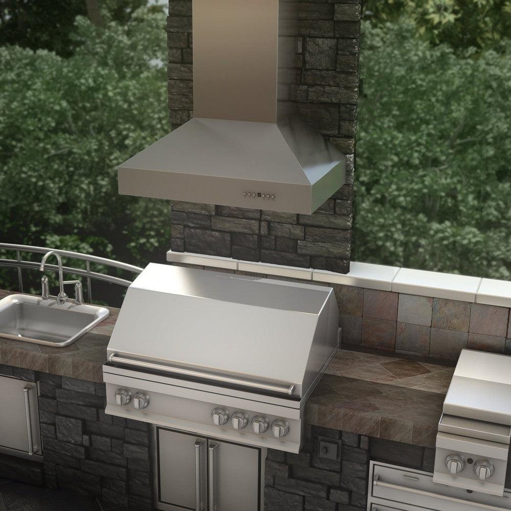 60" Ducted Wall Mount Range Hood in Outdoor Approved - 60 Inch 69730460