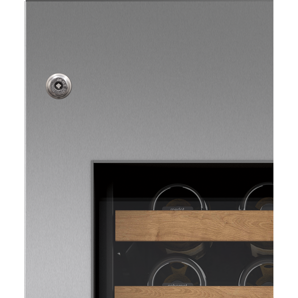 24" Wine Storage Door Panel with Lock - Right Hinge 7025388