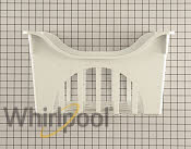 Plastic Upper Refrigerator Freezer Basket (10-IN H x 17 1/4-IN W x 11 1/4-IN D) - White 8210434A