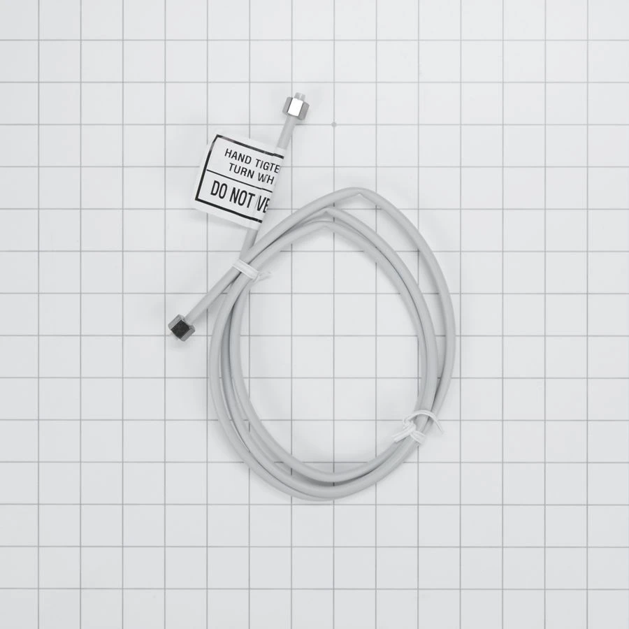 Refrigerator Water Line Installation Kit, Gray, 5' Flexible Plastic Hose With 1/4" Fitting Ends 8212547RP