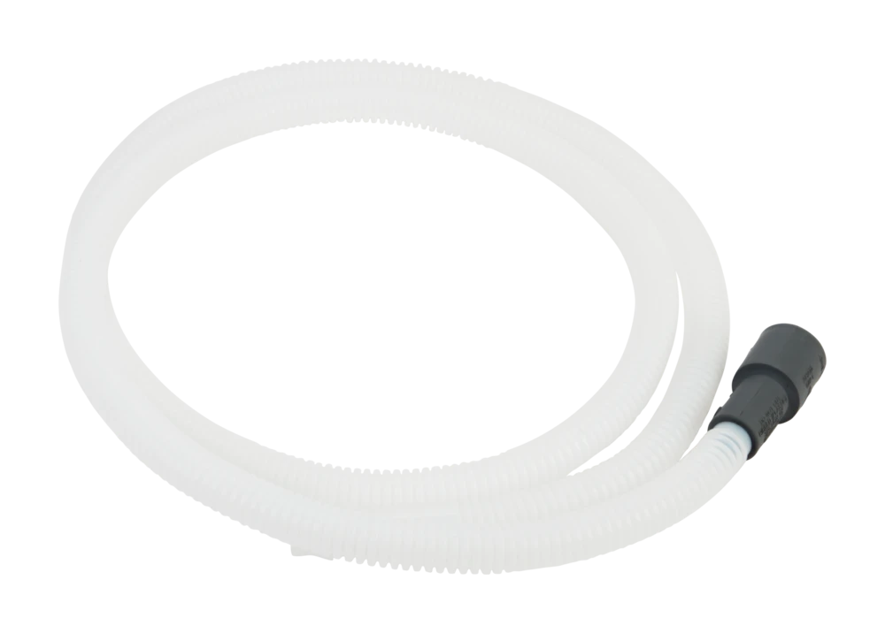 Dishwasher Drain Hose Extension, White-colored, With 6' Flexible Corrugated Plastic Hose For Tall Tub Models 8269144A