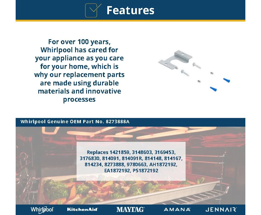 Range Anti-Tip Kit 8273888A