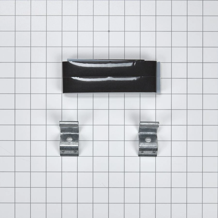 Compact Washer & Dryer Stacking Kit, with 23" adhesive pads (2), 2 galvanized steel brackets, and 4 screws 8541503