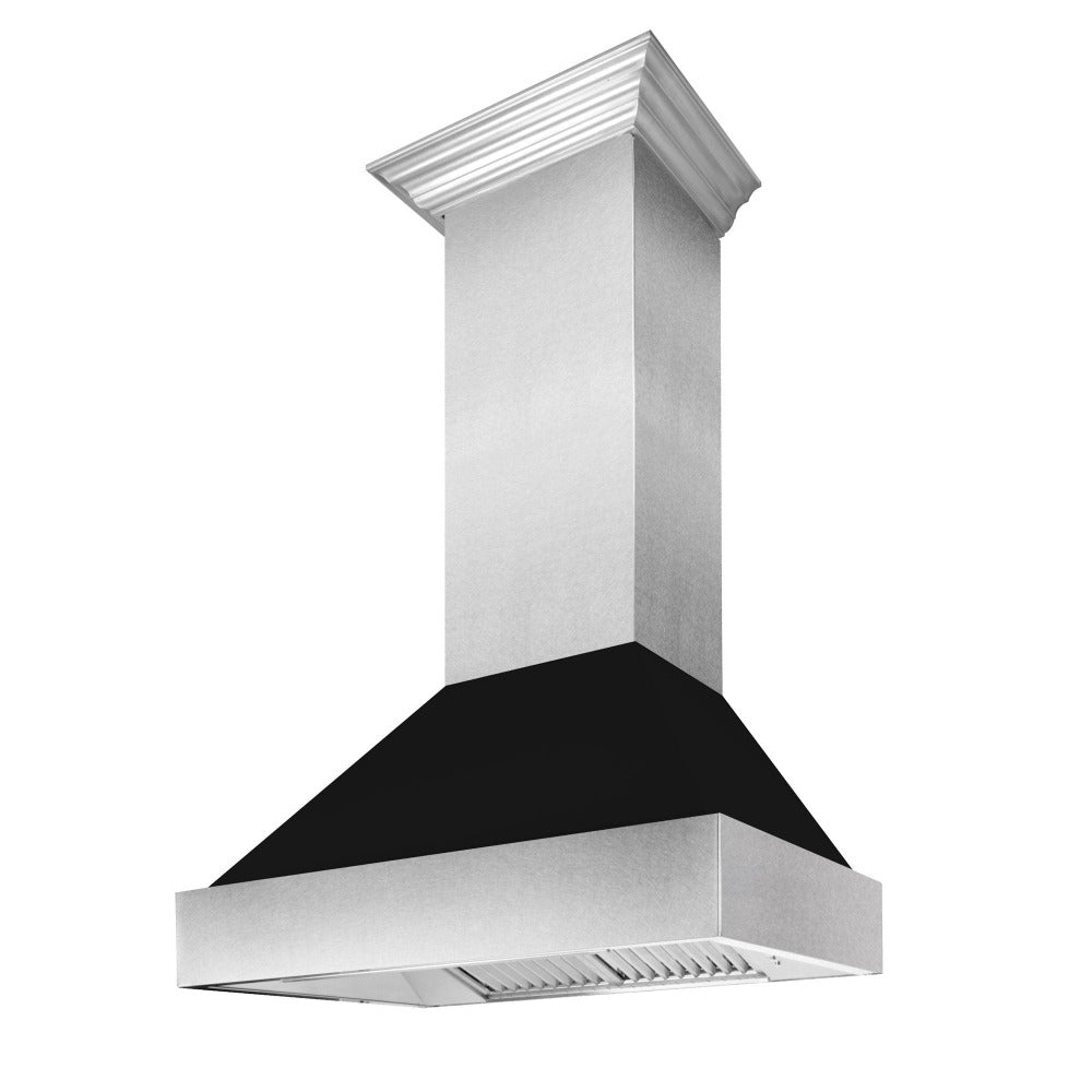 DuctedDuraSnow Stainless Steel® Range Hood with Matte Shell (8654BLM) - 30 Inch 8654BLM30