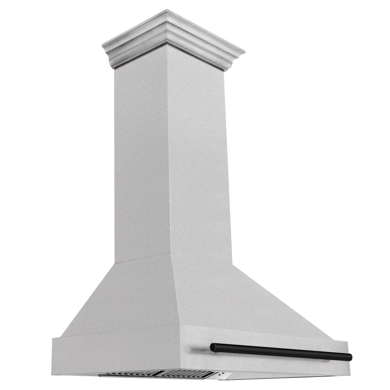 36"Autograph Edition DuraSnow® Stainless Steel Range Hood with DuraSnow® Stainless Steel Shell (8654SNZ-36) Matte 8654SNZ36MB