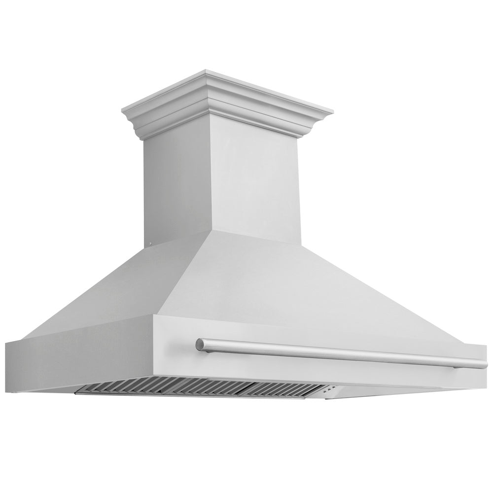 48"Stainless Steel Range Hood with Stainless Steel Handle 8654STX48